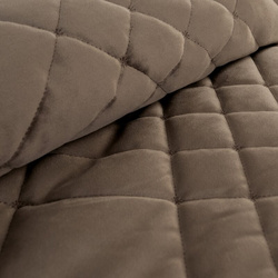 Baršunasti prekrivač za krevet 200x220 cm s geometrijskim šavovima RIA 6