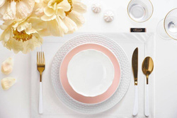 Nadstolnjak od glatkog baršuna s ukrasnom trakom 40x140 Velvet