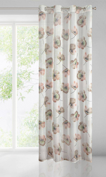 Gotova zavjesa nicole 140x250 cm bež boje