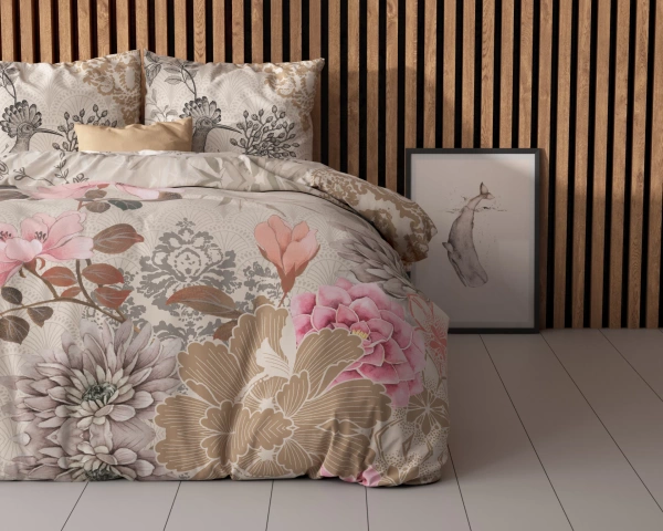 Set posteljine 140x200/220 od mikrovlakana sa čistim printom, nije potrebno glačanje
