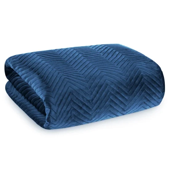 PREMIUM Prekrivač za fotelju 70x160 izrađen od mekog i mat baršuna, prošiven u uzorku riblje kosti metodom vrućeg prešanja Sofia