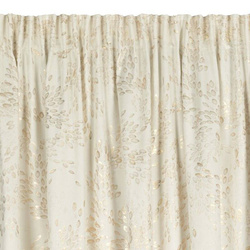 Zavjesa 140x270 , baršun, s printom sitnih listića Felis