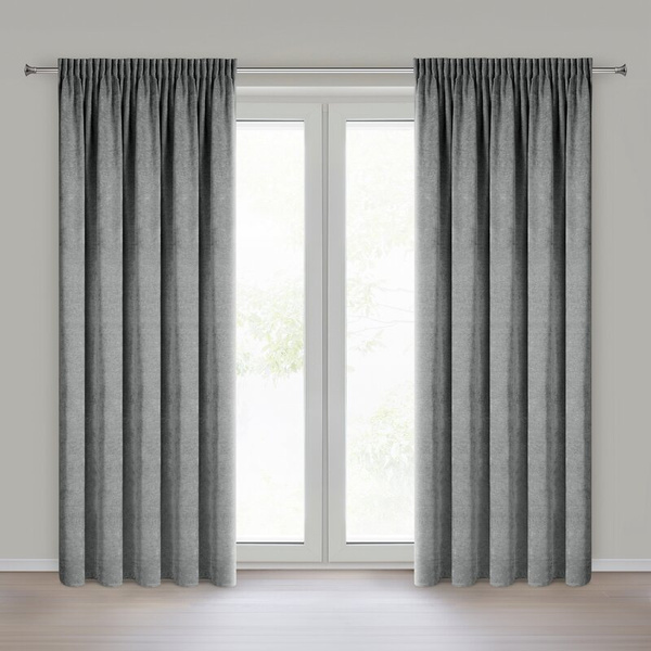 Zavjesa s šenil strukturom 140x270 cm traka - NESKA