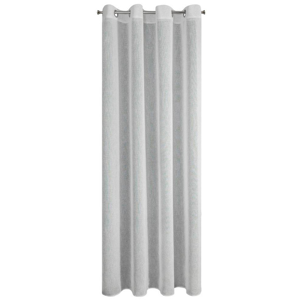 Zavjesa od etamina prirodnog tkanja protkanog suptilno sjajnom niti 140x250 Alicja