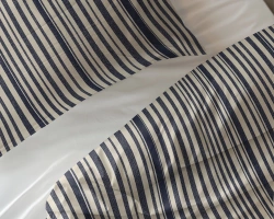 Pamučna posteljina 140x200/220 Sleeptime Pure Regata Blue 