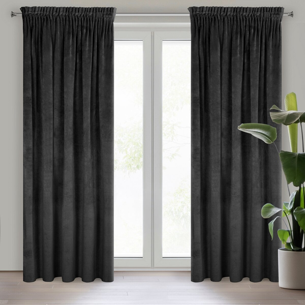 DIVA LINE zavjesa od mekanog baršuna , ima veliku gramaturu od 300 g/m2 RIA 140x270