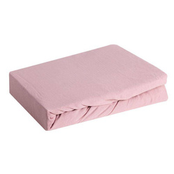 Obična pamučna plahta s gumicom 120x200 vis.25 cm gramature 140 g/m2 Jersey