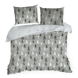 Božićna posteljina 140x200 cm od pamučnog flanela