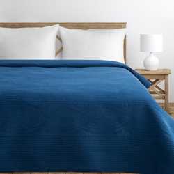 Prekrivač od ​​baršuna 240x220 cm, prošiven vrućim prešanjem s geometrijskim uzorkom - VELVET2