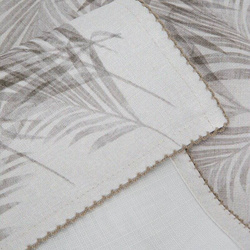 Stolnjak s otisnutim motivom palminog lišća 160x240 Ines 3