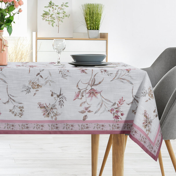 Salveta, stolnjak 85x85 ukrašen printom cvijeća SUMMER 6