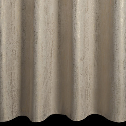 Baršunasta zavjesa 140x250 ukrašena zlatnim uzorkom i zlatnim ušicama - DARA