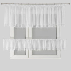 Gotova zavjesa dagmara-6 400x65 cm 400x35 cm bijela boja