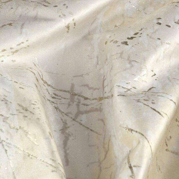 Baršunasta zavjesa sa zlatnim uzorkom, 140x250 cm - MALIA