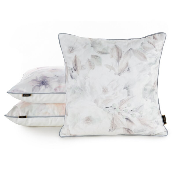 Baršunasta jastučnica 45x45 ukrašena botaničkim printom VELVET