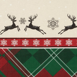 Božićna posteljina 140x200 cm, ranforce pamuk