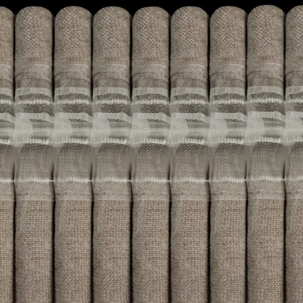 Zavjesa od šenil tkanine 140x270cm traka - VANI