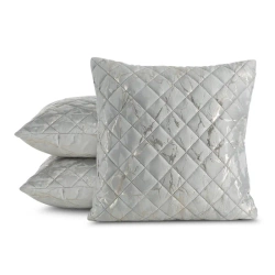 Dekorativna jastučnica 45x45 BLINK 44 izrađena od baršuna, prošivena metodom vrućeg prešanja, ukrašena sjajnim mramornim printom