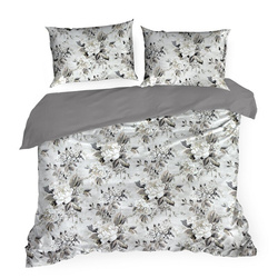 Posteljina 160x200 cm od pamučnog satena s cvjetnim uzorkom SPRING