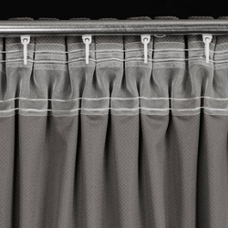 Baršunasta zavjesa 140x300 s finim strukturalnim uzorkom, gramature 200 g/m2 Milo