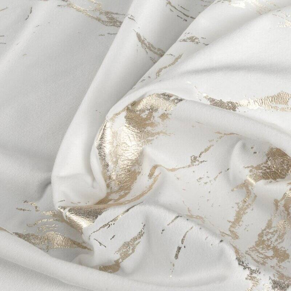 Gotova zavjesa 140x250 od baršuna ukrašena sjajnim mramorom Molly