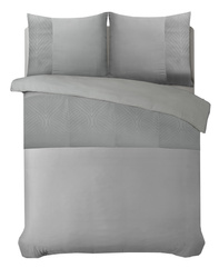 Set posteljine 200x220 od mikrovlakana s nježnim konkavnim uzorkom Embossed