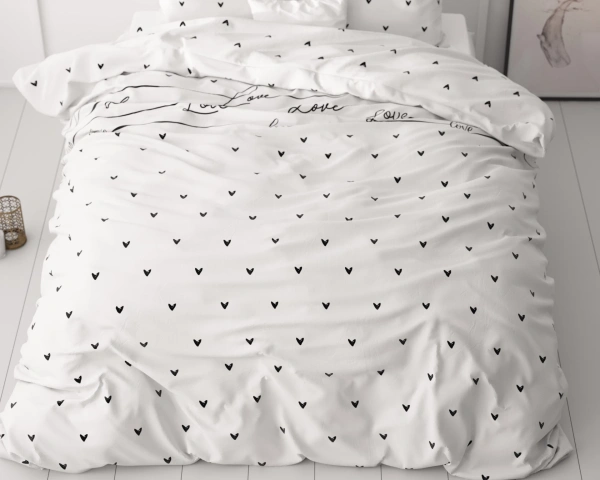 Set posteljine 200x220 od mikrovlakana sa čistim printom, nije potrebno glačanje