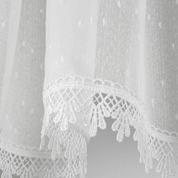 Gotova zavjesa dagma-2 (2) 400x65 cm 400x35 cm bijela boja