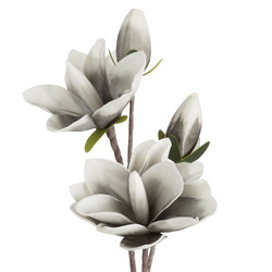 Ukrasni cvijet MAGNOLIJA od foamiran pjene FLORE 667 FI 17 X 59 CM CIEMNOTURKUSOWY