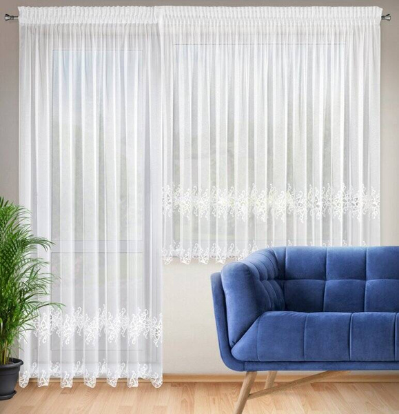 Zavjesa DEK 400x160 cm bijela