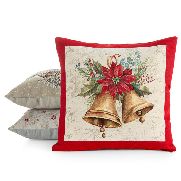 Tapiserijska jastučnica 45x45 cm pamučna s božićnim motivom GOB