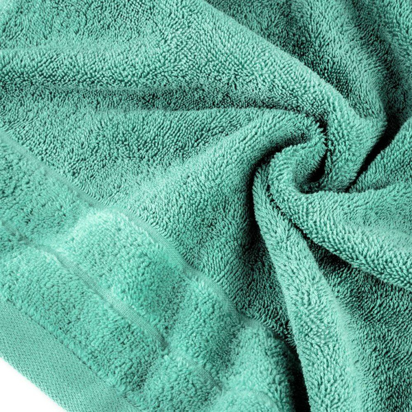 Ručnik s rubom od velura, gramature 500 g/m2 Damla (08) 70X140 cm mint