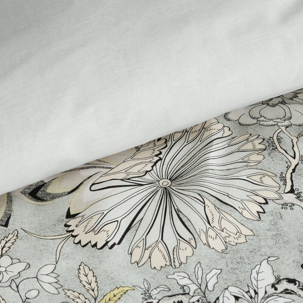 Posteljina 160x200 cm od pamučnog satena s cvjetnim uzorkom SPRING