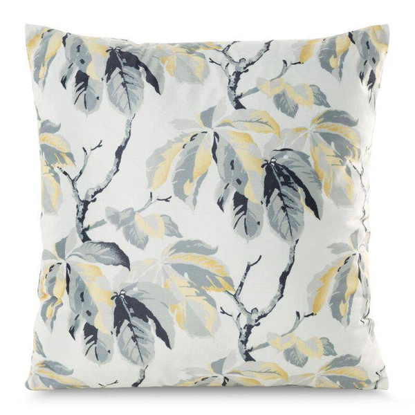 Jastučnica od mekog baršuna ukrašena printom listova kestena Melisa