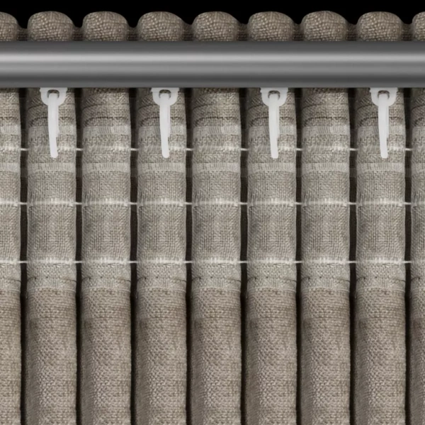 Zavjesa od šenil tkanine 140x270cm traka - VANI