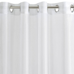Zavjesa od lagane i sjajne tkanine 350x250 cm bijela boja Esel