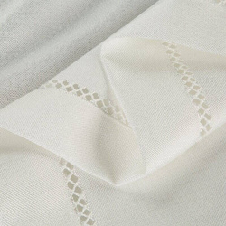 ITALISSIMA HOME Set od 4 stolne prostirke s ukrasnom trakom i rubnim vezom, 30x40 