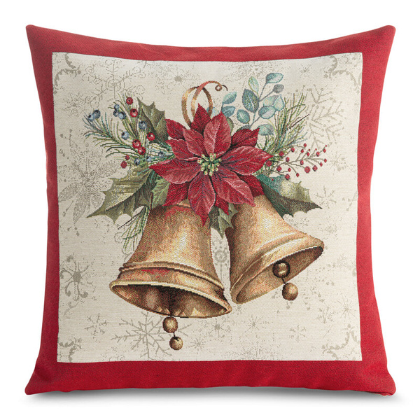 Tapiserijska jastučnica 45x45 cm pamučna s božićnim motivom GOB