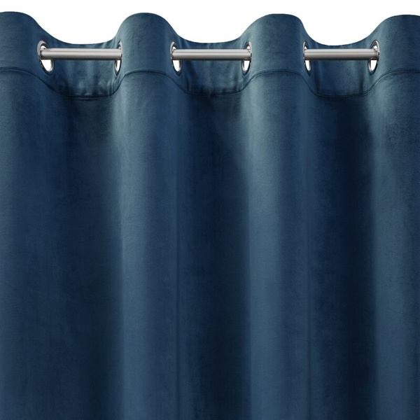 Zavjesa od jednobojnog mekog baršuna 140x250 cm ROSA