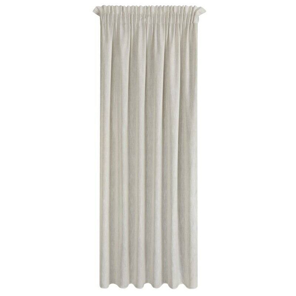 Zavjesa od tkanine s lanom  u eko stilu 140x300 trakasta Judita