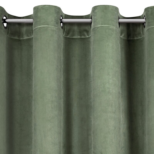 Zavjesa od jednobojnog mekog baršuna 140x250 cm  ROSA