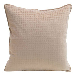 Reljefna baršunasta jastučnica u obliku houndstooth uzorku s ukrasnim obrubom 40x40