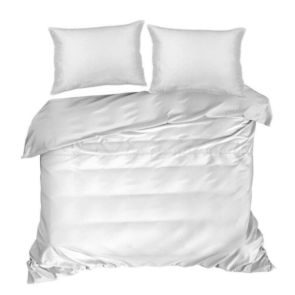 NOVA STYLE  set posteljine 160x200 od mješavine pamuka i poliesterskih vlakana ukrašen suptilnom čipkom Linda