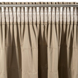 Zavjesa 140x270 na traci AURA s volanima