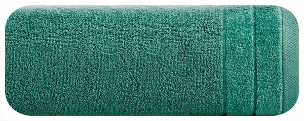 Ručnik s rubom od velura, gramature 500 g/m2 Damla (13) 70X140 cm zeleni
