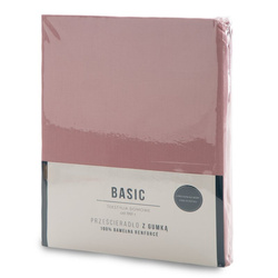 Pamučna plahta s gumicom 100x200 + 30 cm, 105 g/m2 BASIC