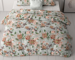 Set posteljine 140x200/220 od mikrovlakana sa čistim printom, nije potrebno glačanje