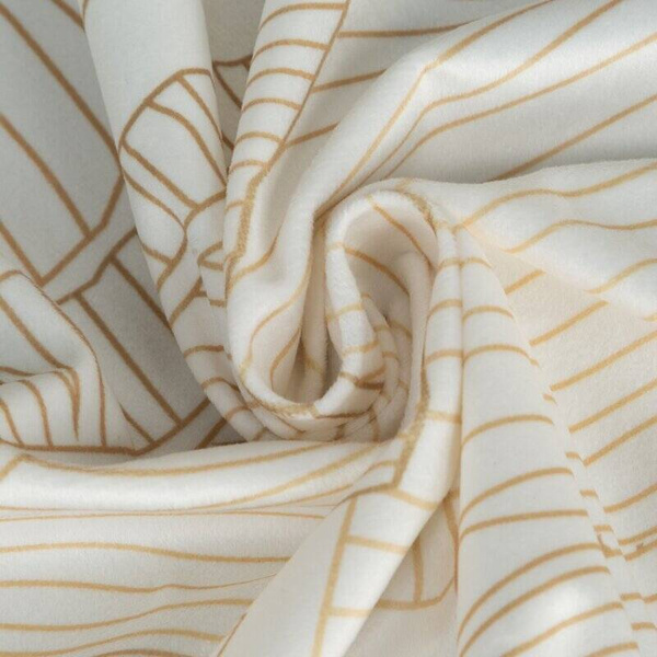 LIMITED Collection  zavjesa 140x250 od mekog baršuna s botaničkim uzorkom Luna 
