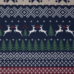 Božićna posteljina 140x200 cm, ranforce pamuk