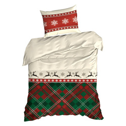 Božićna posteljina 220x200 cm, ranforce pamuk